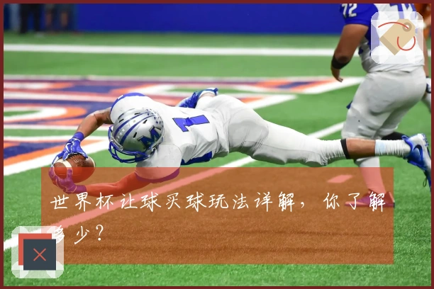 世界杯让球买球玩法详解，你了解多少？