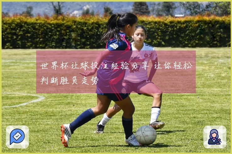 世界杯让球投注经验分享 让你轻松判断胜负走势